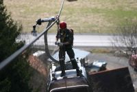 Seiltechniker im Einsatz